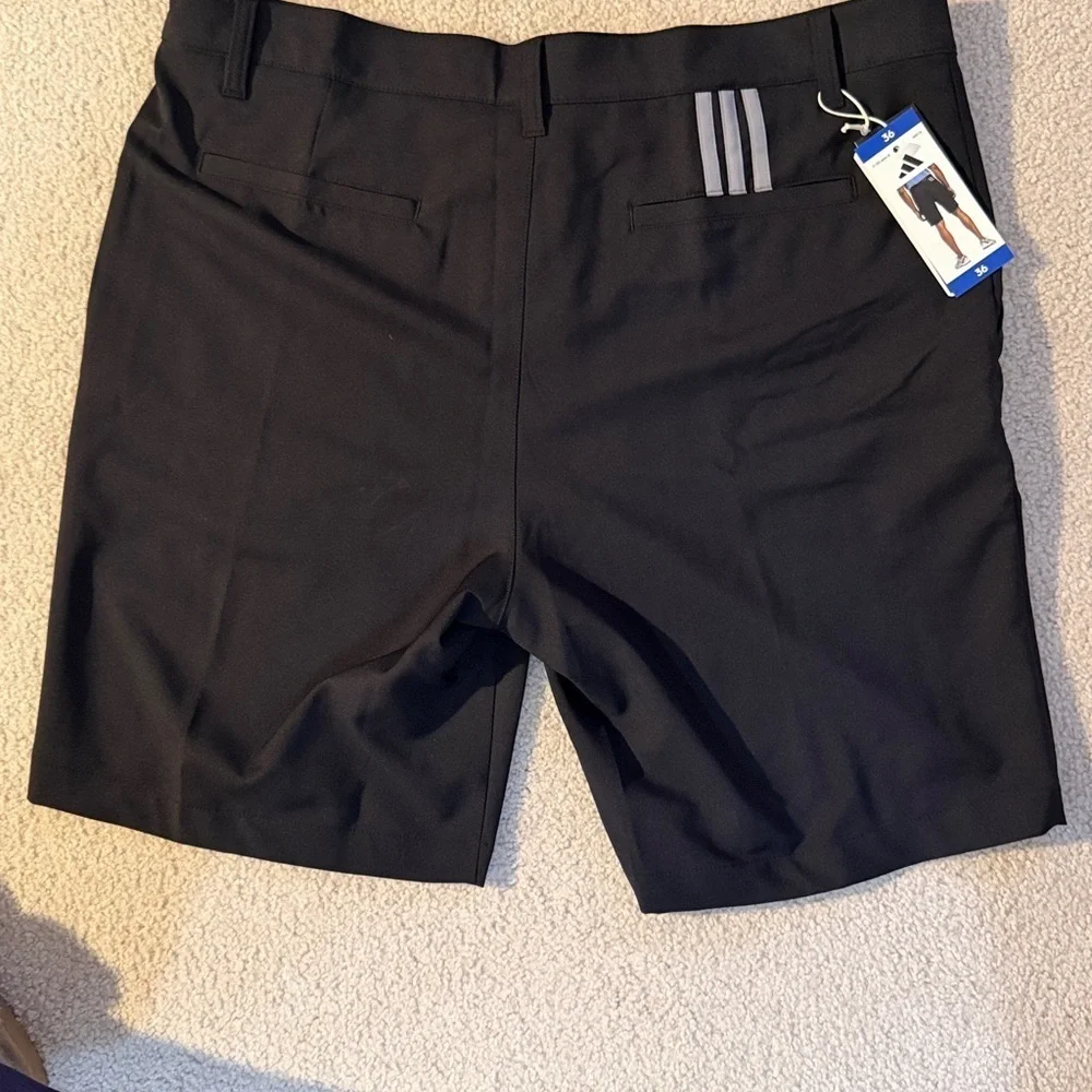 Adidas Adi Advantage Golf Shorts – Men’s Black Performance Fit – Size 36